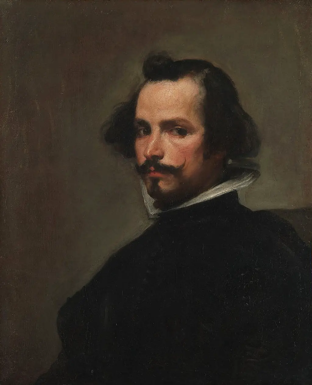 Portrait of a Man in Detail Diego Velazquez